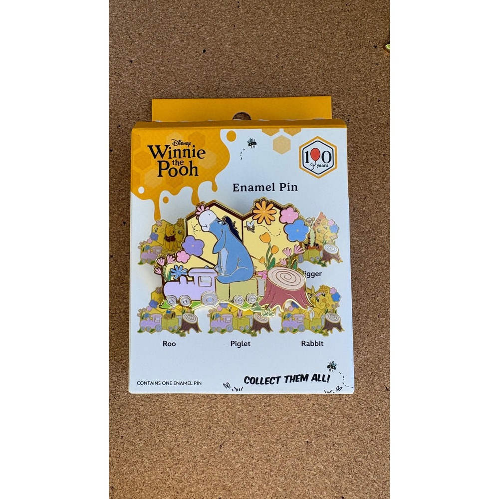 Disney Winnie the Pooh Honeycomb Character Pin- Eeyore